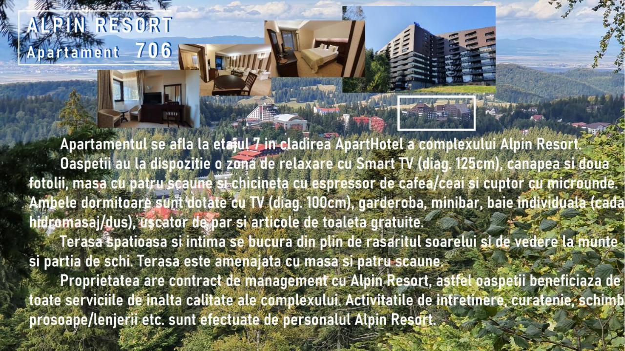 Apartament 2706 Alpin Resort, Etaj 7, Poiana Brașov Exterior foto